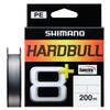 SHIMANO Hard Bull 8+ PE Line, 200m, LD-M68X, 1.5 (28.7lb), Steel Gray