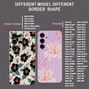 Floral Pattern Case For Samsung Galaxy S26 S25 Ultra S24 S23 S22 Plus S21 FE A15 A16 A17 A35 A36 A54 A55 A56 5G Soft Cover