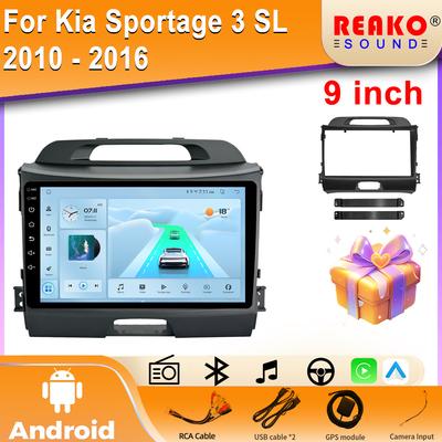 4G Carplay 2DIN Android Autoradio Multimedia Videoplayer für Kia Sportage 3 SL 2010 - 2016 Navigation GPS Stereo HeadUnit BT