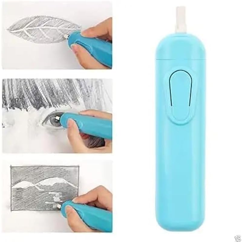 Yajnas Electric Erasers For Kids With Fan And 30 Refills Corded Electric Eraser (Multicolor) 0 белый