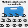 15Pcs Fast Release 3/8 Inches Drive Socket Wrench Set High Strength Alloy Steel For Auto Repair And Industrial Maintenance