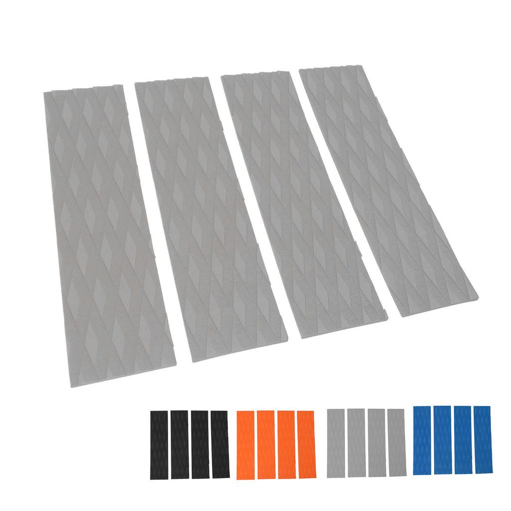 4Pcs Surfboard Traction Pads Surfing Front Traction Anti Slip Pad for Skimboards Kayak