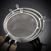 Kitchen Multi-functional Strainer Stainless Steel Filter Spoon with Wooden Handle Fried Food Gadgets Tool Wire Fine Mesh