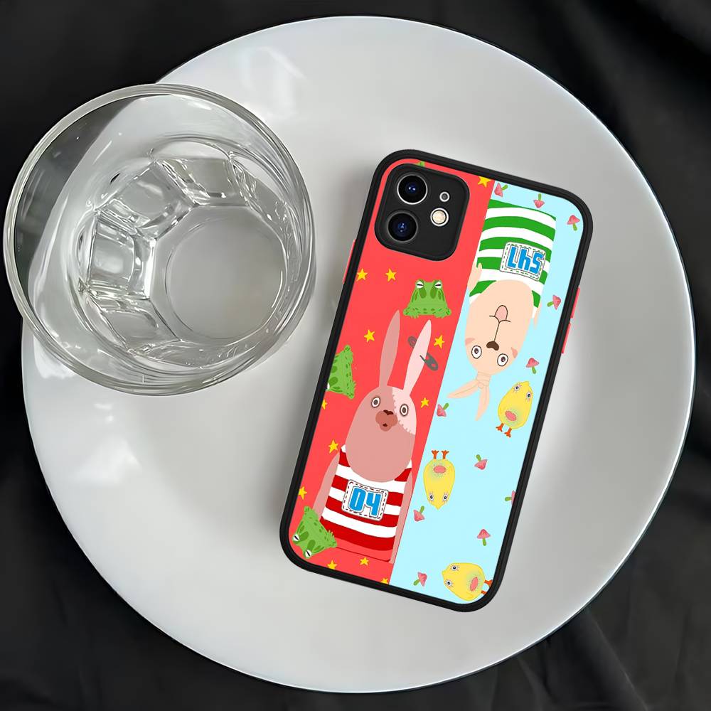 Anime U-USAVICH Handyhülle Für iPhone 16e 16 15 14 13 12 11 Pro Max X XS Max Plus Matt Klar