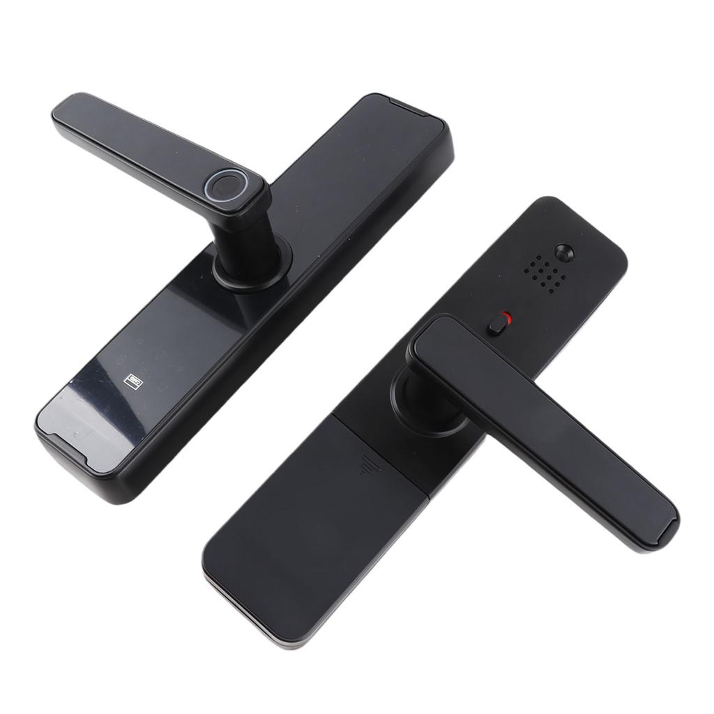 Keyless Entry   Double Lock Cylinder IC Card Fingerprint Password Mechanical Key Mobile APP Unlocking Smart