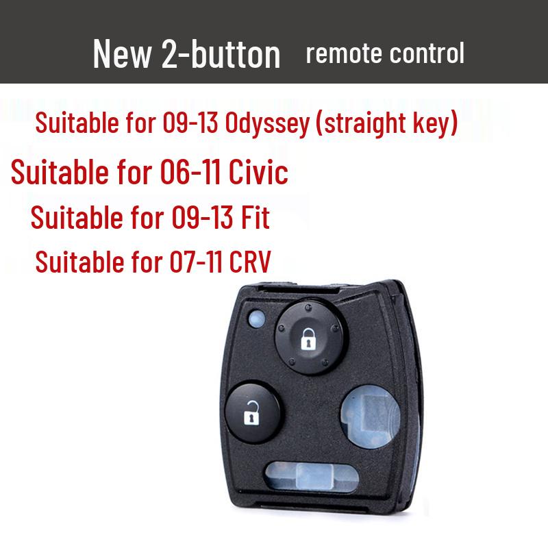 Compatible Remote Key Shell for Honda Accord, Fit, Odyssey, Civic, Spirior, and CRV.