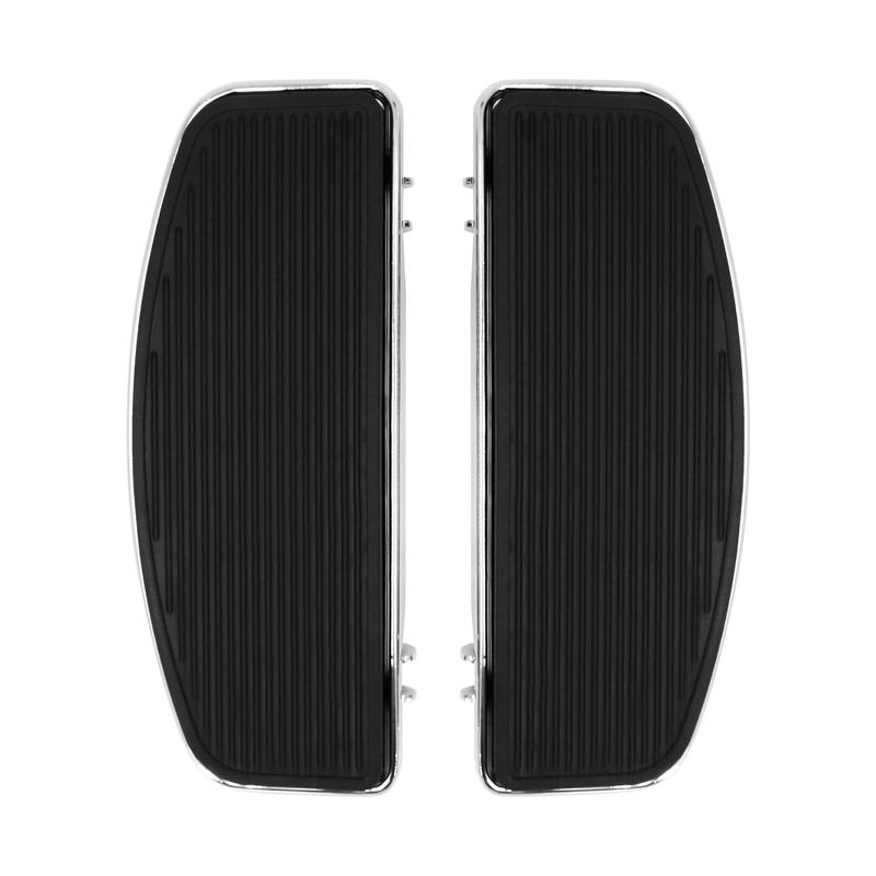 Motorcycle Driver Floorboard Rider Footboard Footpegs Pedal Footrest For Harley Touring Road King Electra Glide Softail FLHR FLH