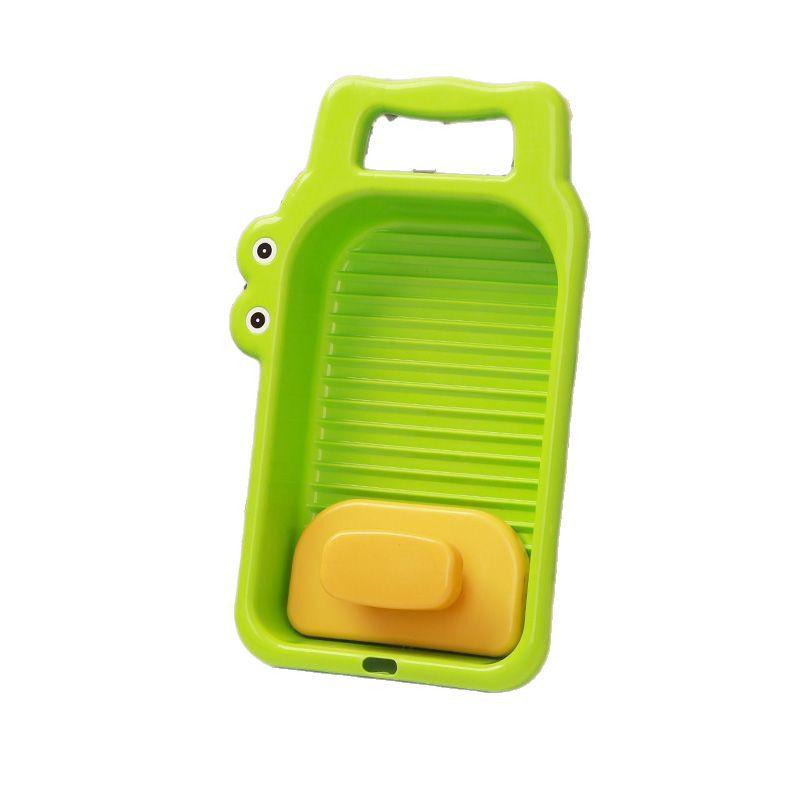 Cartoon Crocodile Roller Washing Board - Multi-Functional Non-Slip for Hand Washing Underwear
