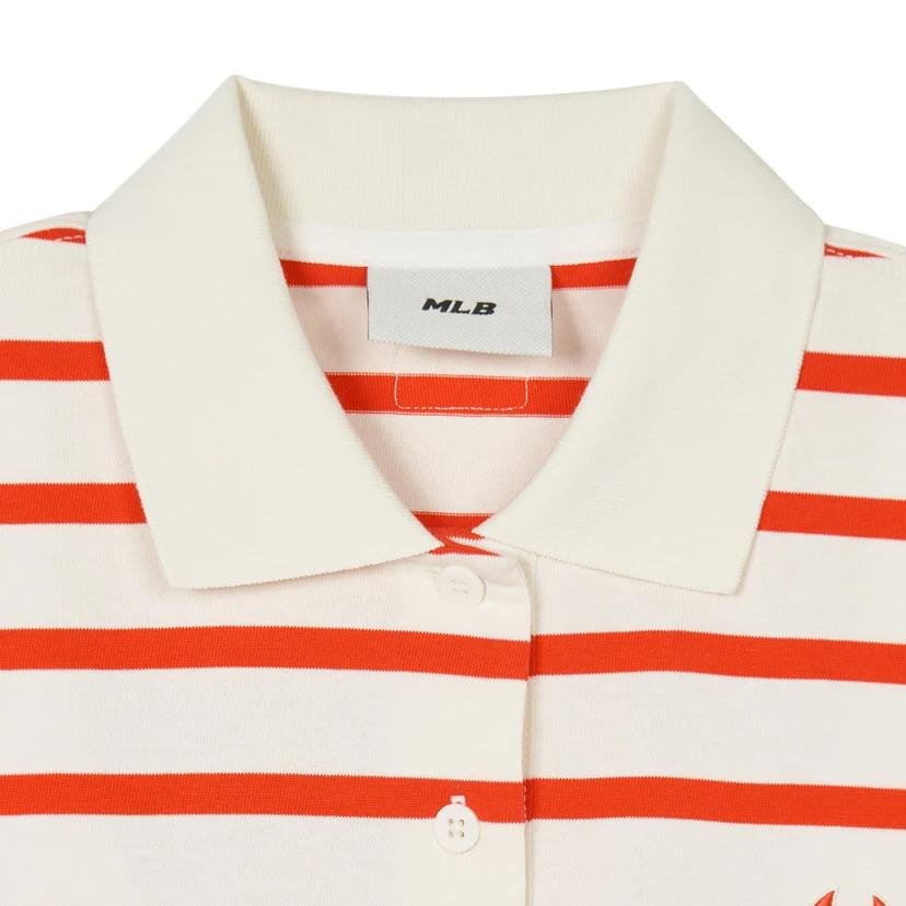 New MLB New York Yankees Polo Shirts Women's Red 3FPQV0143-50CRS