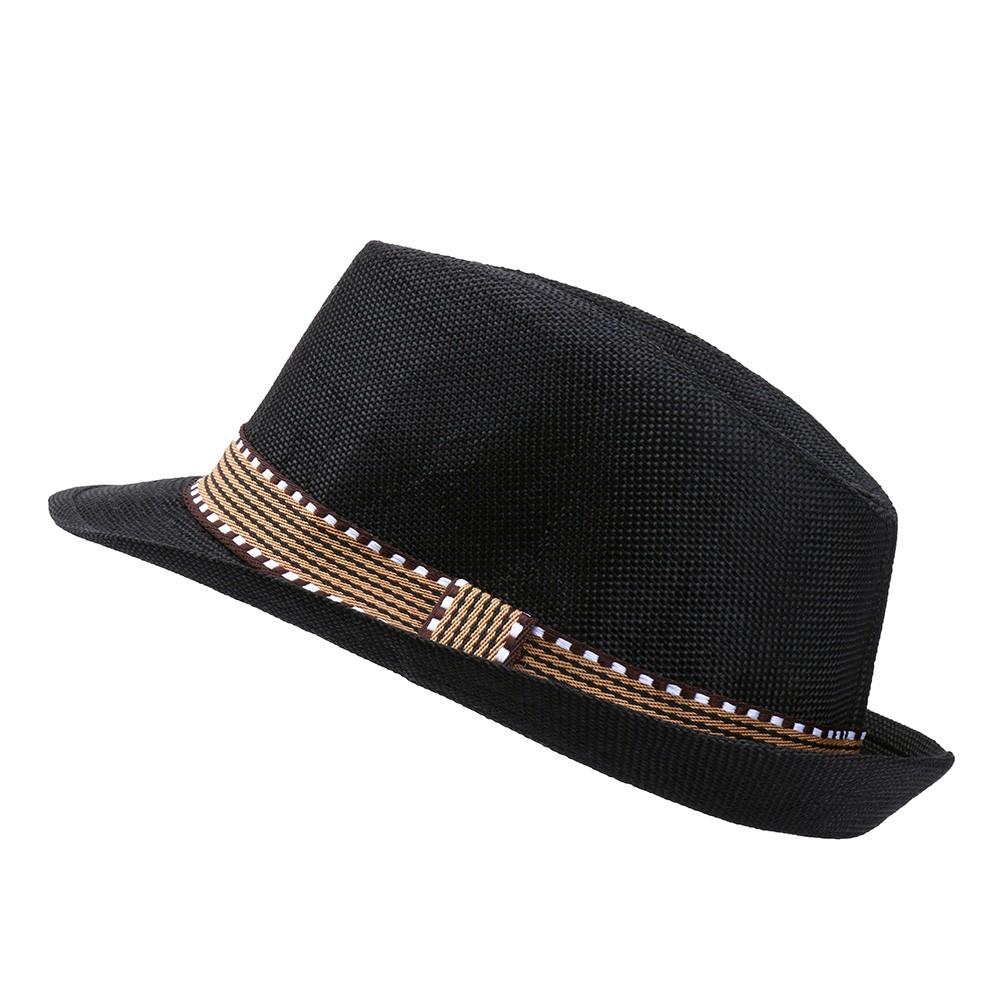 Children Toddler Caps For Boys And Girls Four Seasons Fashionable Jazz Hats Caps чёрный