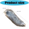 Dog Tail Cats Tail Wolf Leopard Tail Halloween Cosplay Party Costume Huge Furry Tail Faux Furs Foxes Tail for Teen Adult