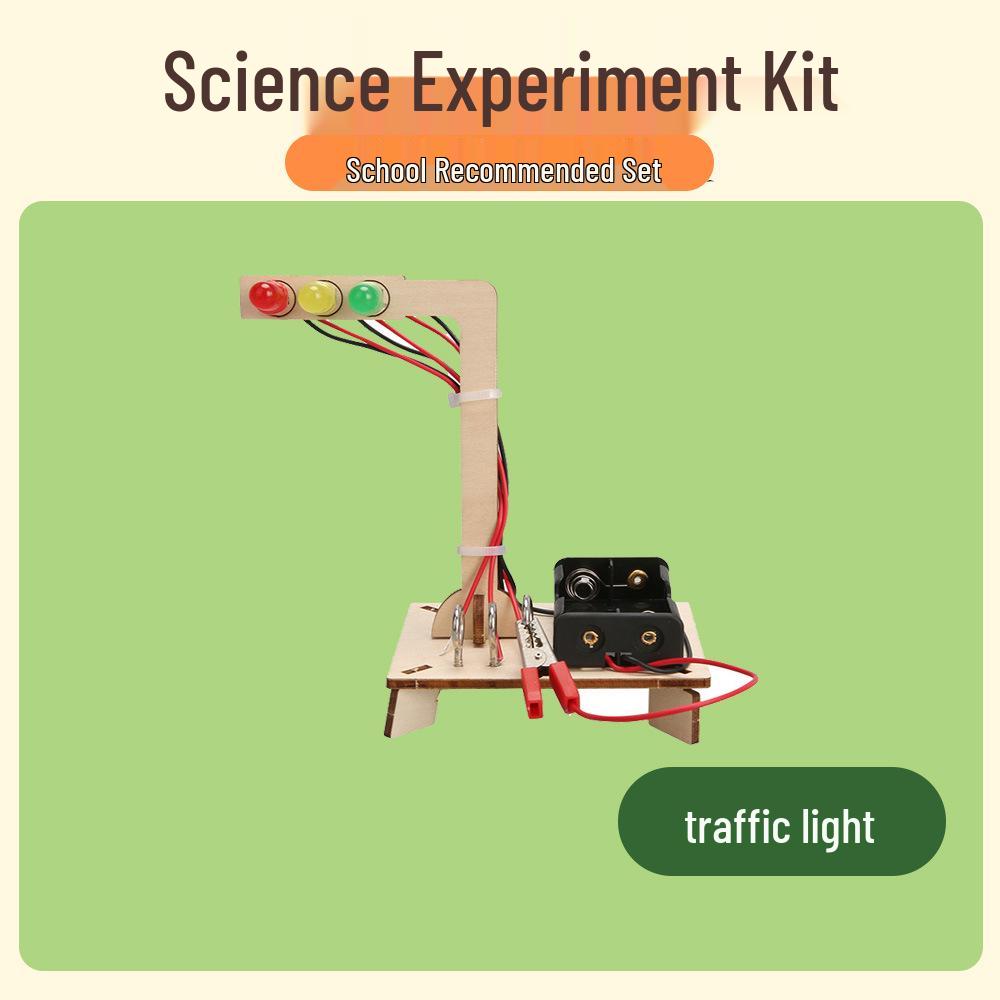Children's Wooden Science Experiment Kit - Handmade Student Toy Set