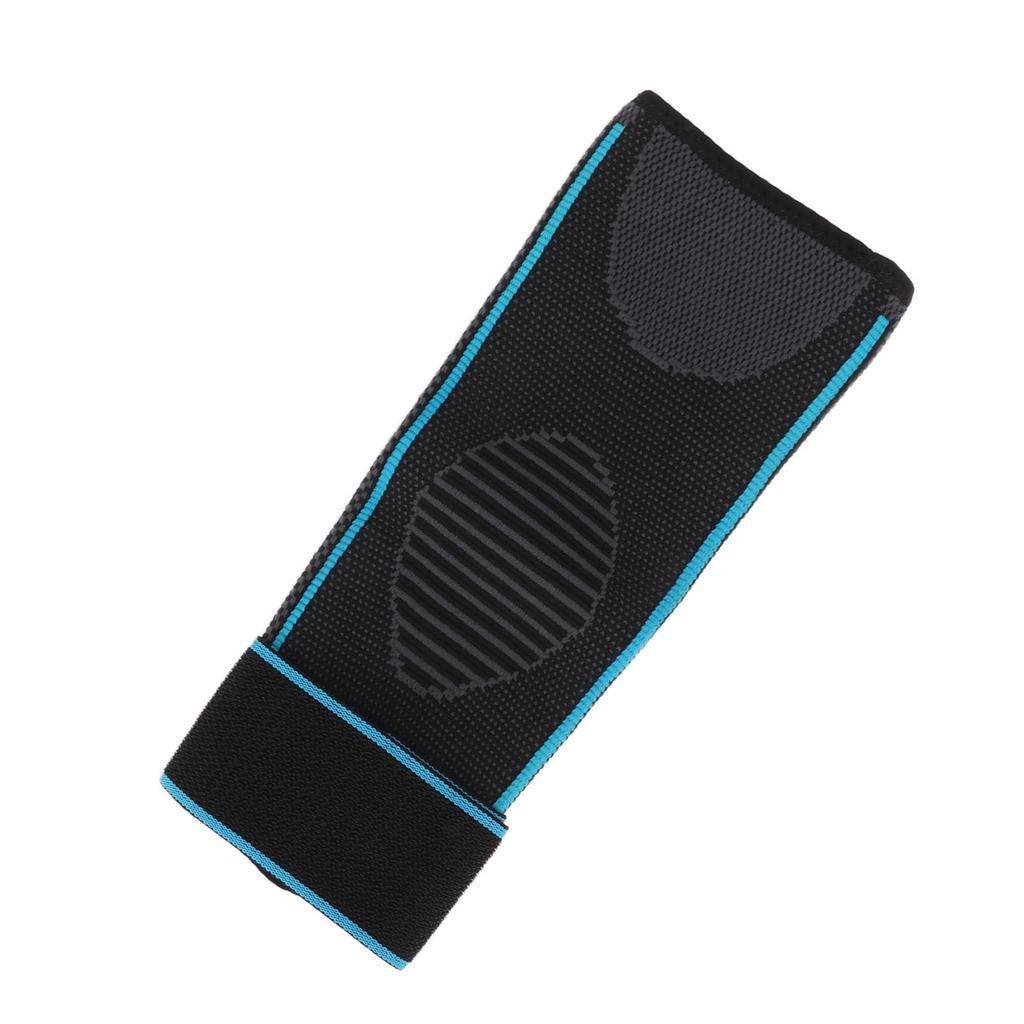 Sports Elbow Brace Adjustable Breathable Comfortable Protective Elbow Support for Men Blue L