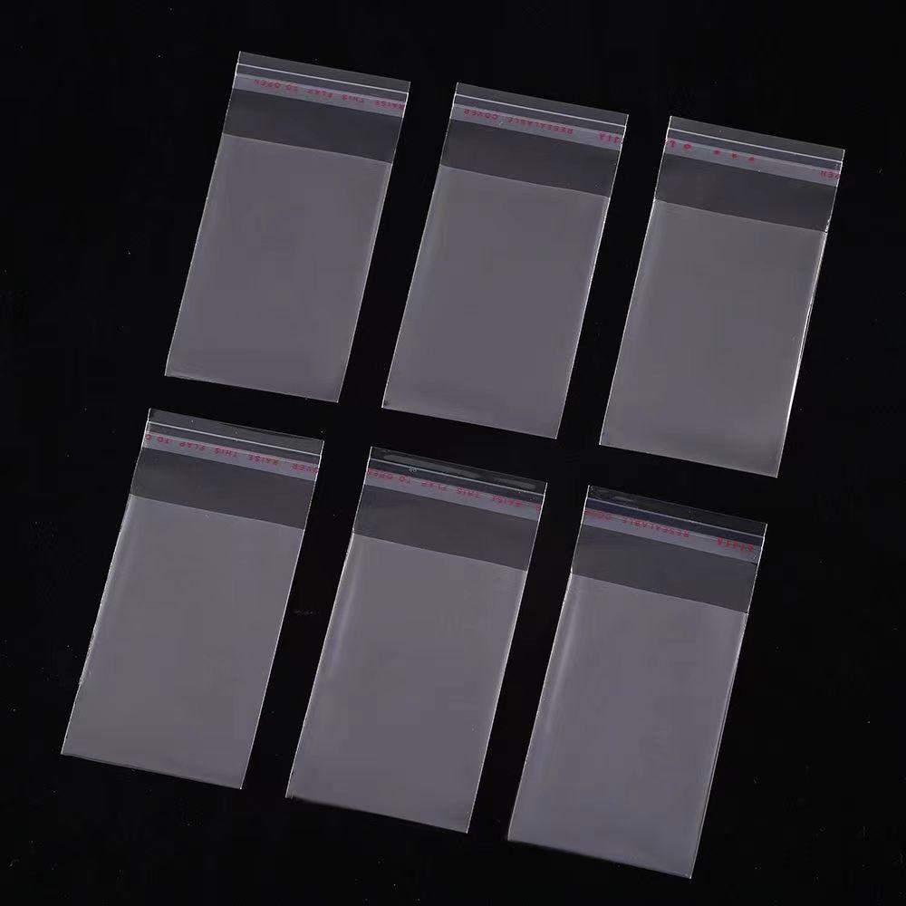 Wide 10 OPP Self-Adhesive Bags for Jewelry and Pencil Packaging