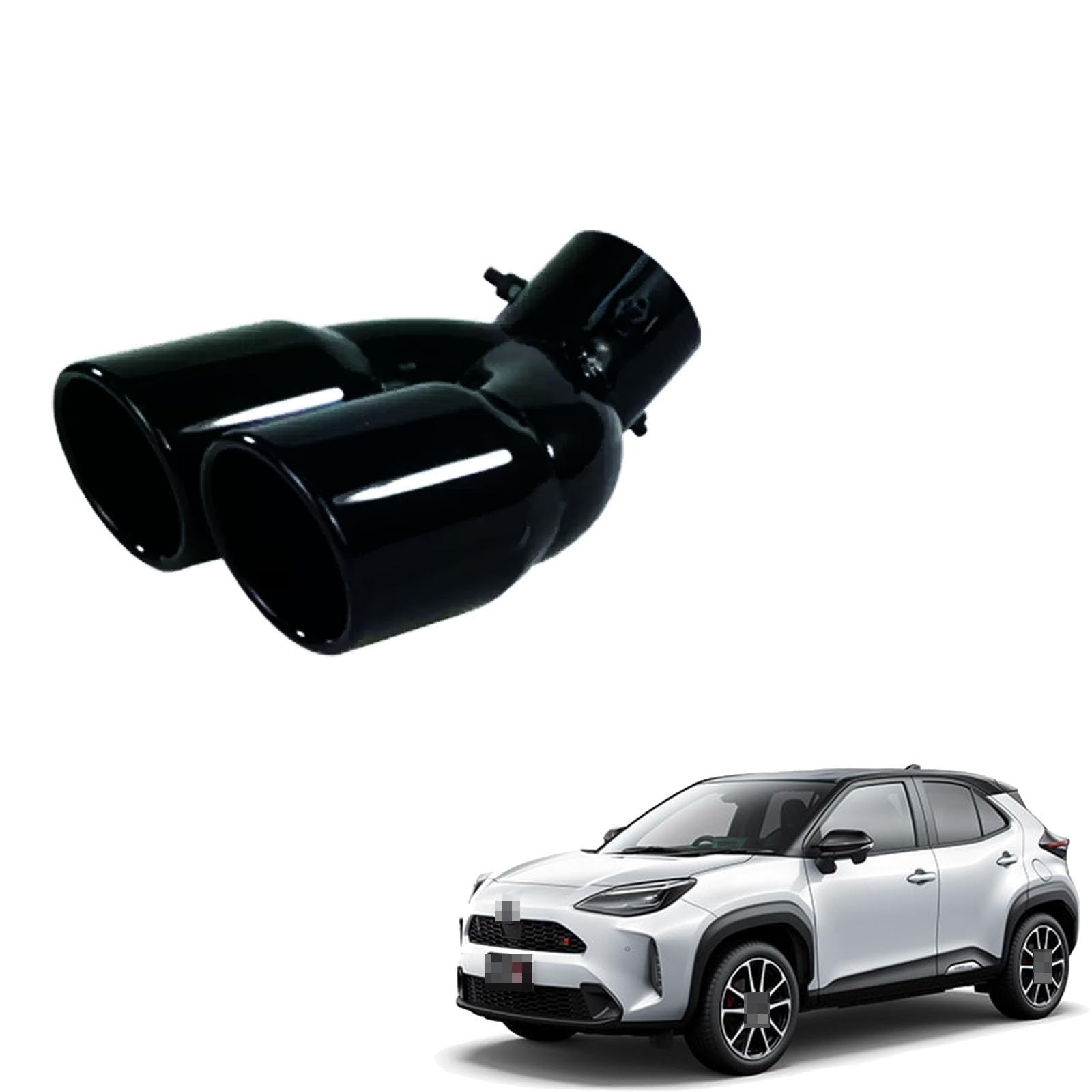 

Підходить для: Toyota Yaris Cross MXPB10 MXPB15 MXPJ10 MXPJ15 Серпень 2020 - Теперішній час Задній bent чорний