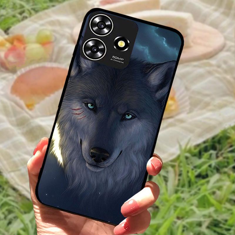 Für ZTE Blade V50 Smart Case Hülle Silikon Weich Marmor Schwarz Bumper Funda Coque für ZTE V50 Design 4G Schutz V50Smart