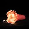 Led Flower Wrapping Paper With Lights Pearl Lace Mesh Wave Yarn Florist Bouquet Packaging Decoration Wedding Birthday Gifts