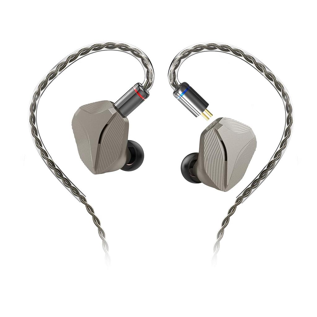 HIDIZS MP145 Monitors for Extra Large Planar Magnetic Includes 3 Sets of Replaceable Tuning Lightweight Aviation Aluminum Alloy Jack In-Ear Gaming,