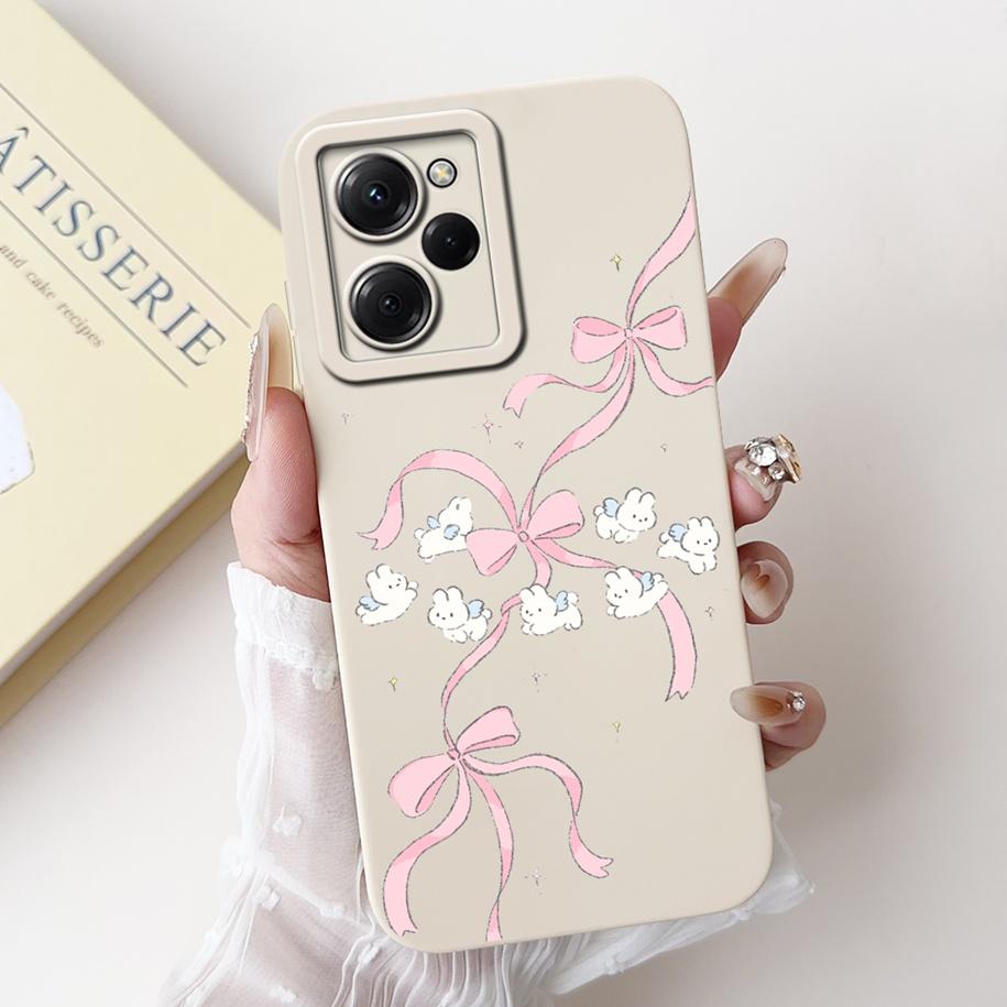 For Xiaomi Poco X5 Pro Case Cool Fashion Flower Sunset Soft Silicone Soft Protection Cover For Xiaomi Poco X5 X 5 X5Pro 5G Funda