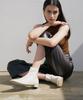 Moodnight New Elva Low Ankle Boots - 2 Colors 2Cm Square Stretch Ankle Flat Boots