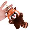 Cartoon Kawaii Animal Plush Pendant Plush Stuffed Red Panda Plushies Pendant  Unisex