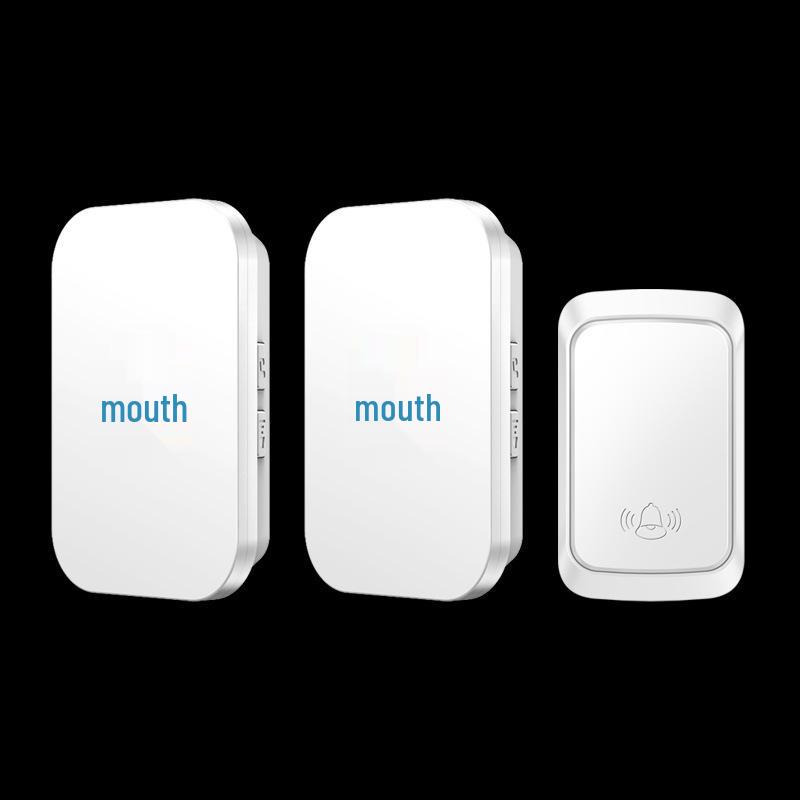 Battery-Free Wireless Remote Doorbell: Waterproof, Long-Range, Elderly-Friendly Caller Switch White China