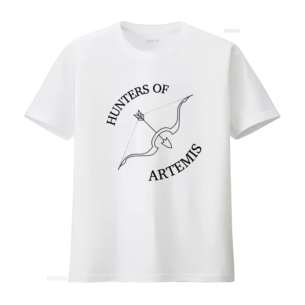 Hunters Of Artemis T-Shirt Percy Jackson Camp Half Blood Griechische Götter Halbgott Buchiges Design vintage Gewaschen Stilvolle Streetwear