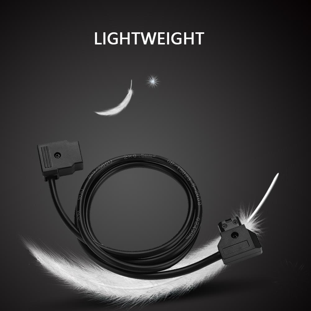 D Tap B Type Male Power Tap to D Tap Hub Adapter for Anton Bauer V Mount Battery