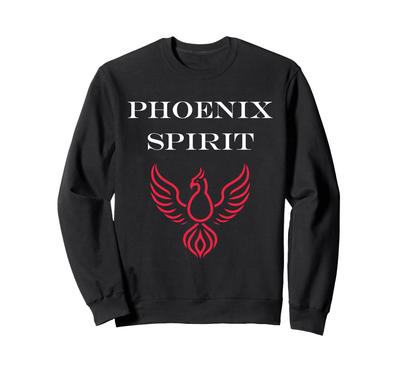 Humor Phoenix Djur Enkel Eldfågel Ande Phoenix Sweatshirt