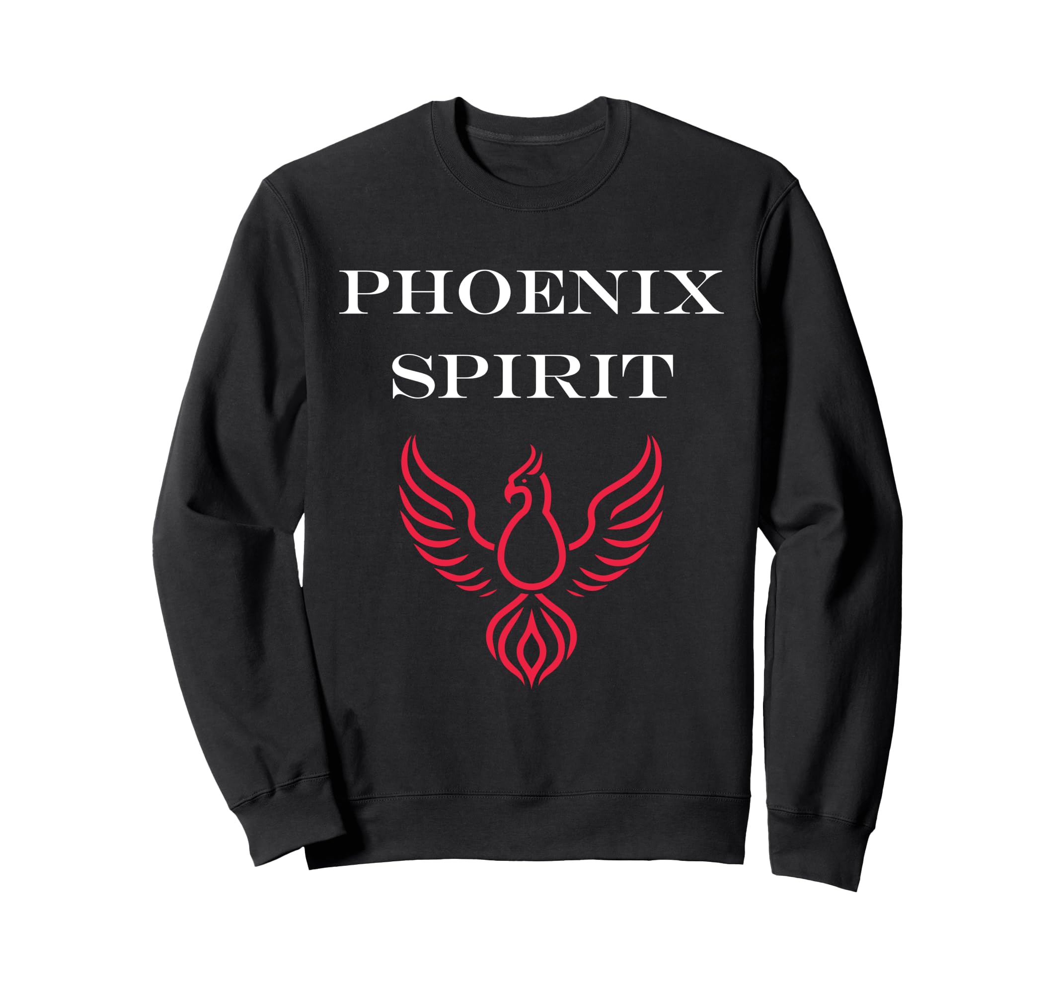 

Humor Phoenix Animals Simple Fire Bird Spirit Phoenix Sweatshirt чорний