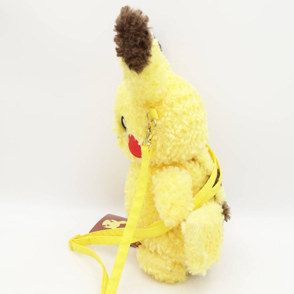 [USED]Pikachu Plush 31 x 12 x 15 Pokemon Center Tag Pouch, Size Approx. cm, Pikachu's Closet, Exclusive, Included, Unused, Pokemon/13593