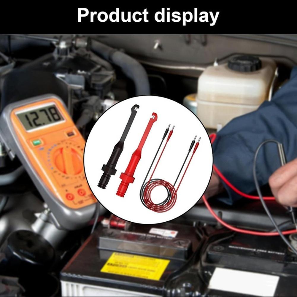 4mm Banana Connector Test Probe Back Probe Puncture Wire Automotive Electrical Multi Test Leads Kit Tool
