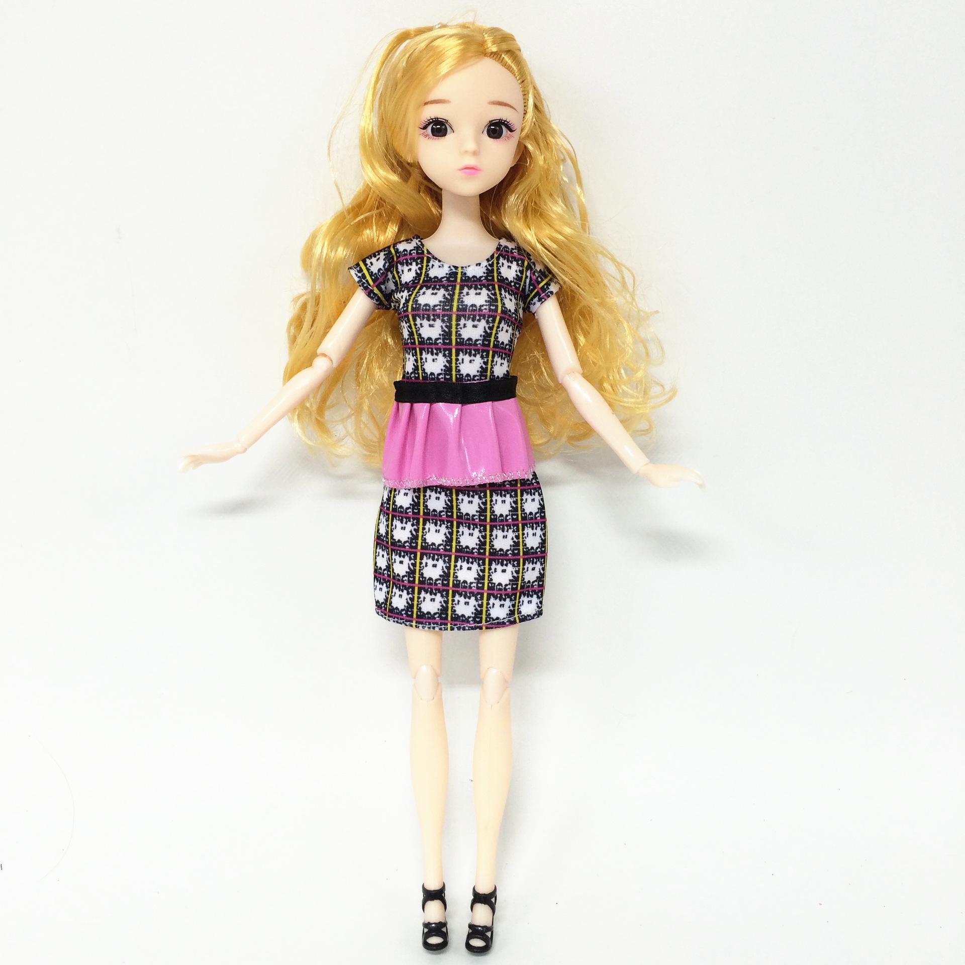 

Набор модных кукол: 6 аксессуаров, 2 наряда, юбка, брюки, шорты Single Clothes (For 30cm, No Doll)