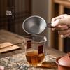 High-End Pure Titanium Tea Infuser with Ultra-Fine Filter for Gongfu Tea Ceremony