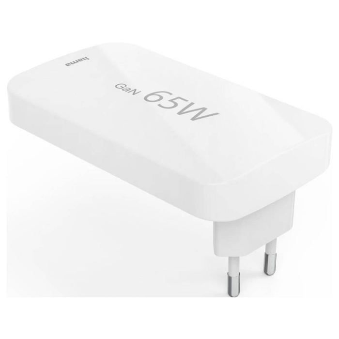 Chargeur Rapide - HAMA - 65W - 2 USB-C - 1 USB-A - Power Delivery - Quick Charge