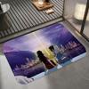 Anime T-The Legend Of Korras Floor Mat Diatomite Bath Mat, Quick Dry Absorbent Non-Slip Door Mat