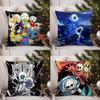 Game U-Undertale Pillow Case Sofa Living Room Bedroom Double-sided Printing Square Cushion Nap Time Cushion Cover