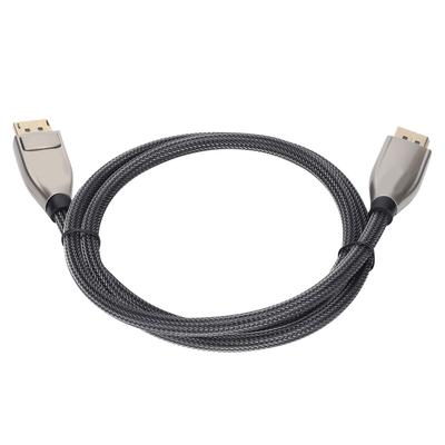 Kabel adaptera DP 1 metr Wersja Ultra cienka 1.4 8K Połączenie danych Kabel Displayport Wysoka rozdzielczość 4K