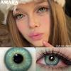 AMARA 2pcs New Colored Contacts Lenses for Eyes Fashion Brown Lenses Nature Soft Lenses Beauty Pupil Lady Makeup