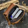 Leather Waist Bag On Belt Mobile Phone Bag Belt Pouch Leather Cellphone Pouch Fanny Pack Summer Mini Waist Bag Men Male