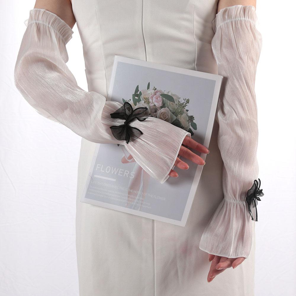 Rukávy chránící před sluncem Potah manžety na ruce Anti-UV ledové hedvábí Outdoor Cestovní potřeby Cyklistika Jízda na kole Sport Dámské rukávy