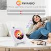 Portable CD Player with Bluetooth, Qoosea Wall Mountable CD Players Music Player Home Audio Boombox with Remote Control FM Radio Built-in HiFi