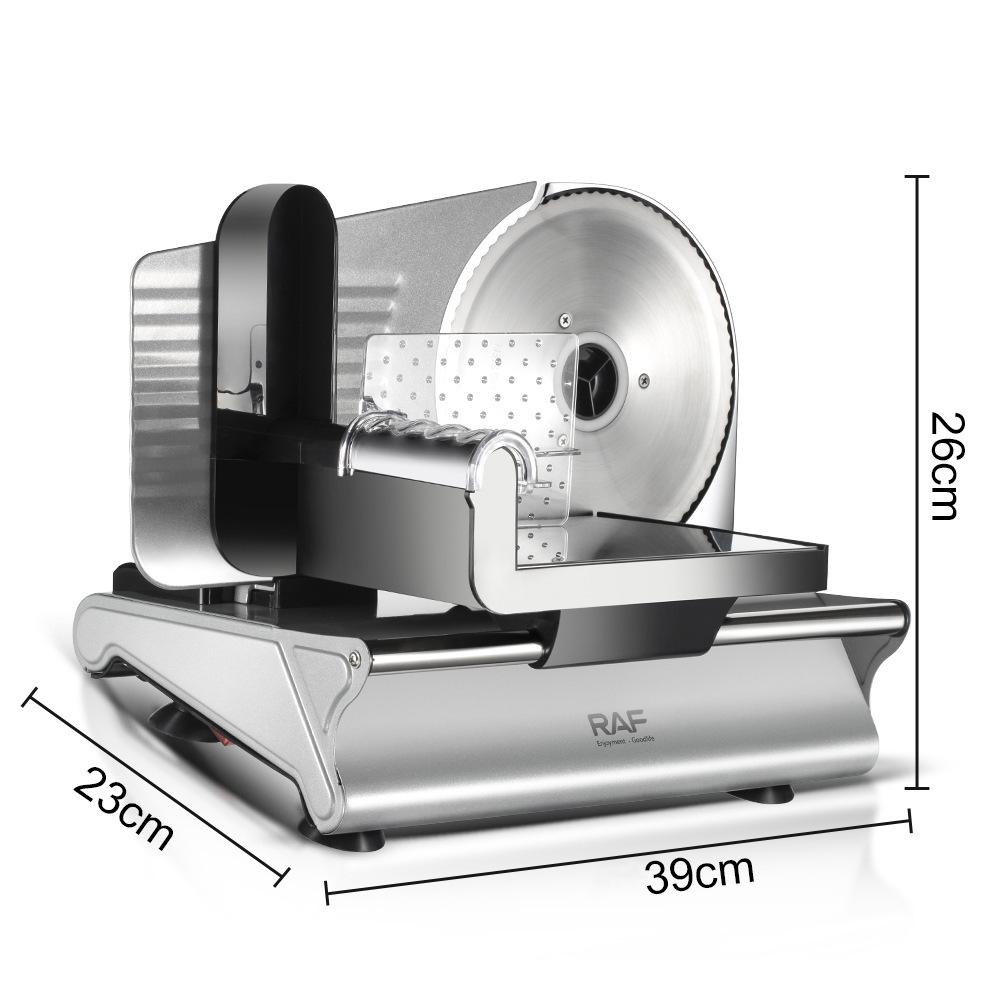 RAF Electric Meat & Vegetable Cutter: Multifunctional Kitchen & Commercial Slicer