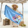 Merry Christmas Celebration Beach Towel Quick-Dry Soft Microfiber Comfortable Lightweight