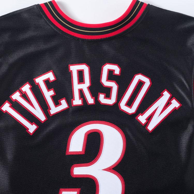 Mitchell & Ness x NBA Basketball Jersey Unisex Black AJY4GS18104-P76BLCK00AIV