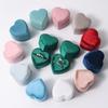 Heart-Shaped Velvet Jewelry Box - Custom Velvet Design