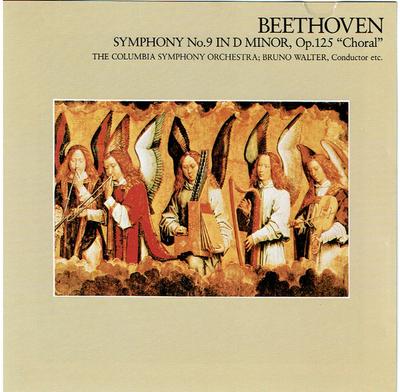 CD LUDWIG VAN BEETHOVEN : BRUNO WALTER - Symphony No.9 "Choral" FDCA321 CBS/Sony 1985 Japan Classical Used