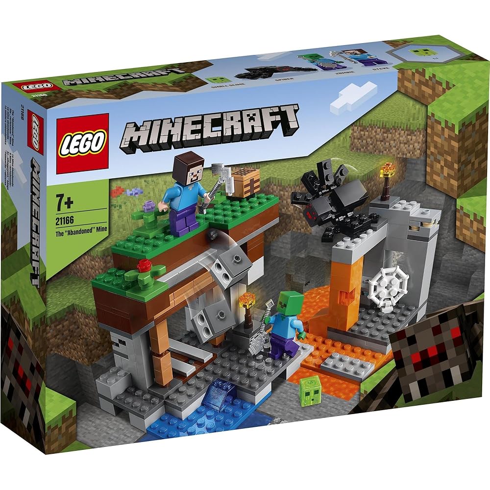 LEGO Minecraft Cave Exploration Set 21166 Building Blocks Educational Toy for Kids Ages 7 and Up