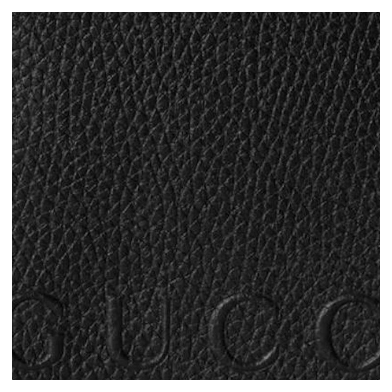 Gucci Classic Embossed CC Logo Grained Leather Wallet Men's Black