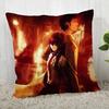 Steins Gate Pillow Cover Customize Pillow Case Modern Home Decorative Pillowcase For Living Room 45X45Cm A19.12.13